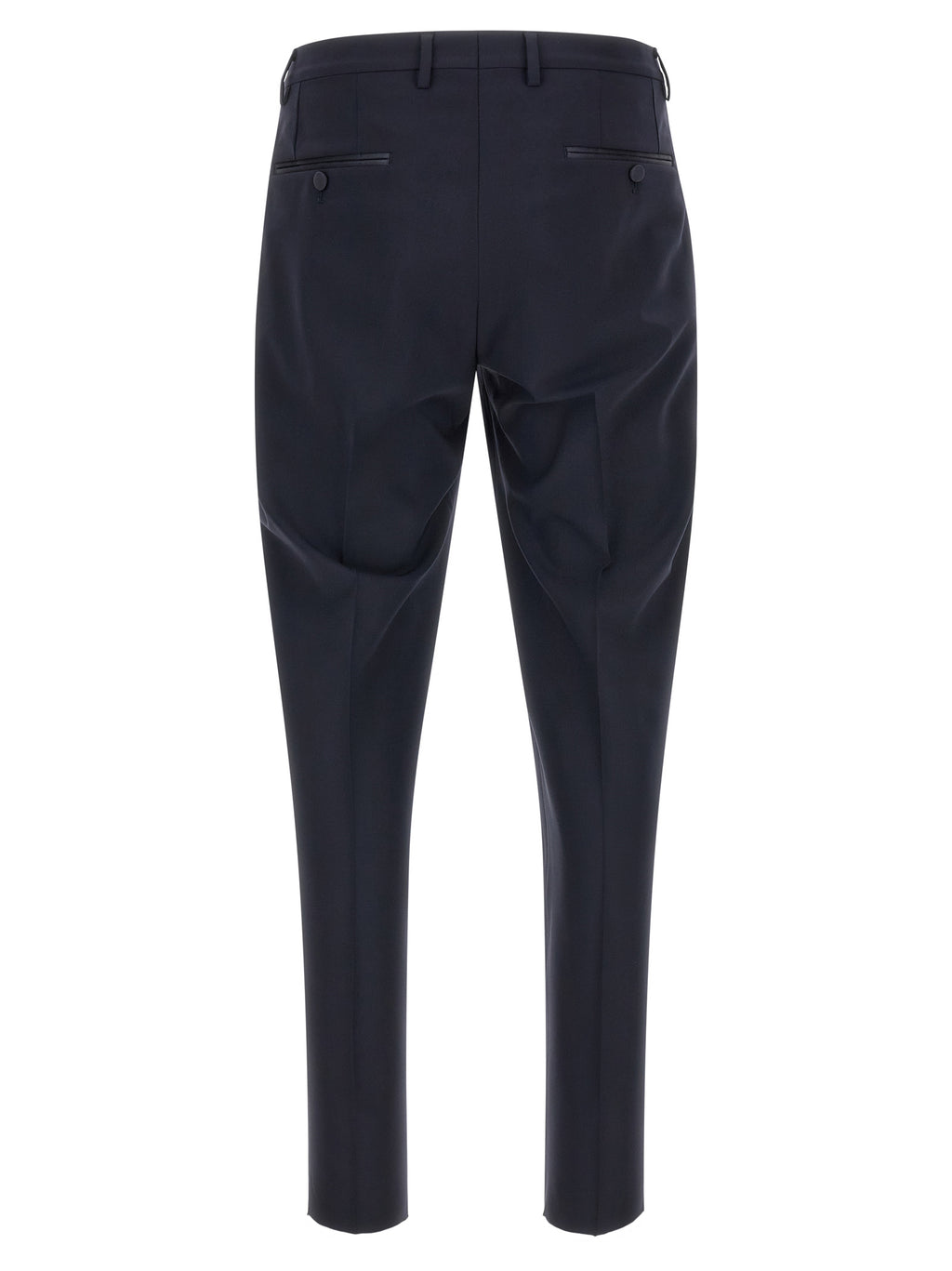 Dolce & Gabbana Blue Virgin Wool Two-Piece Suit