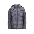 Moncler Gray Goose Down Full-Length Jacket