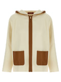 Max Mara White Virgin Wool Coat