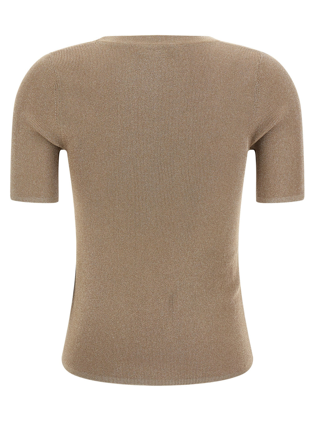 Max Mara Beige Polyamide T-Shirt