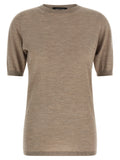 Fabiana Filippi Beige Cashmere Cardigan