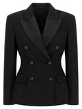 Brunello Cucinelli Black Virgin Wool Blazer