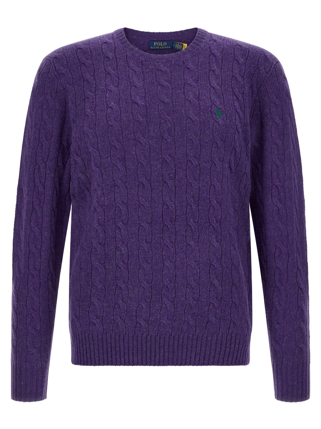 Polo Ralph Lauren Purple Wool Cardigan