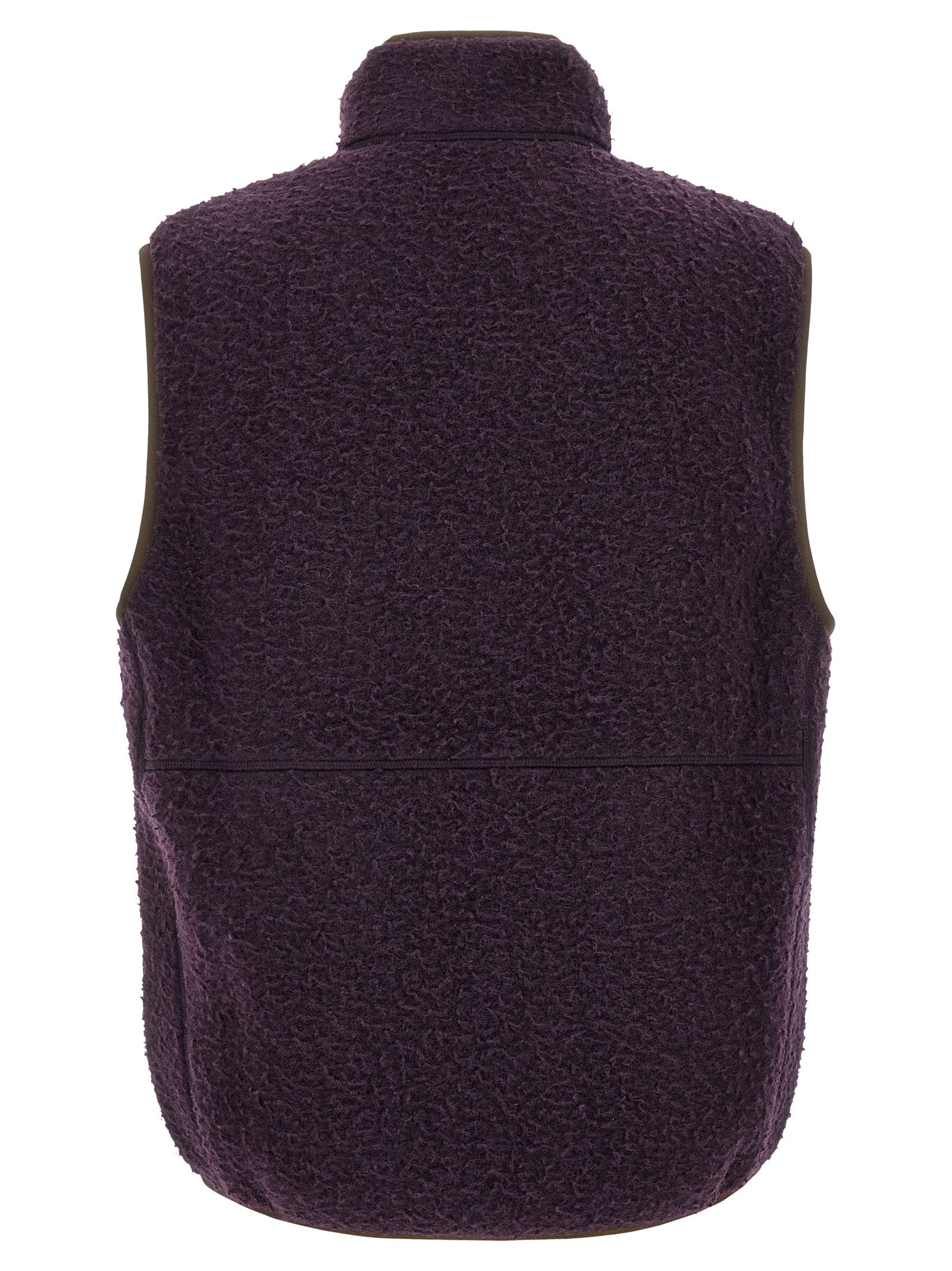 Moncler Purple Polyester Sleeveless Jacket