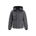 Canada Goose Gray Cotton Parka