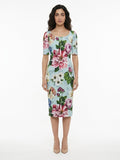 Dolce & Gabbana Multicolor Elastane Casual Dress