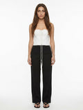 Dolce & Gabbana White Cotton Sleeveles T-Shirt