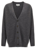 Maison Margiela Gray Wool Cardigan