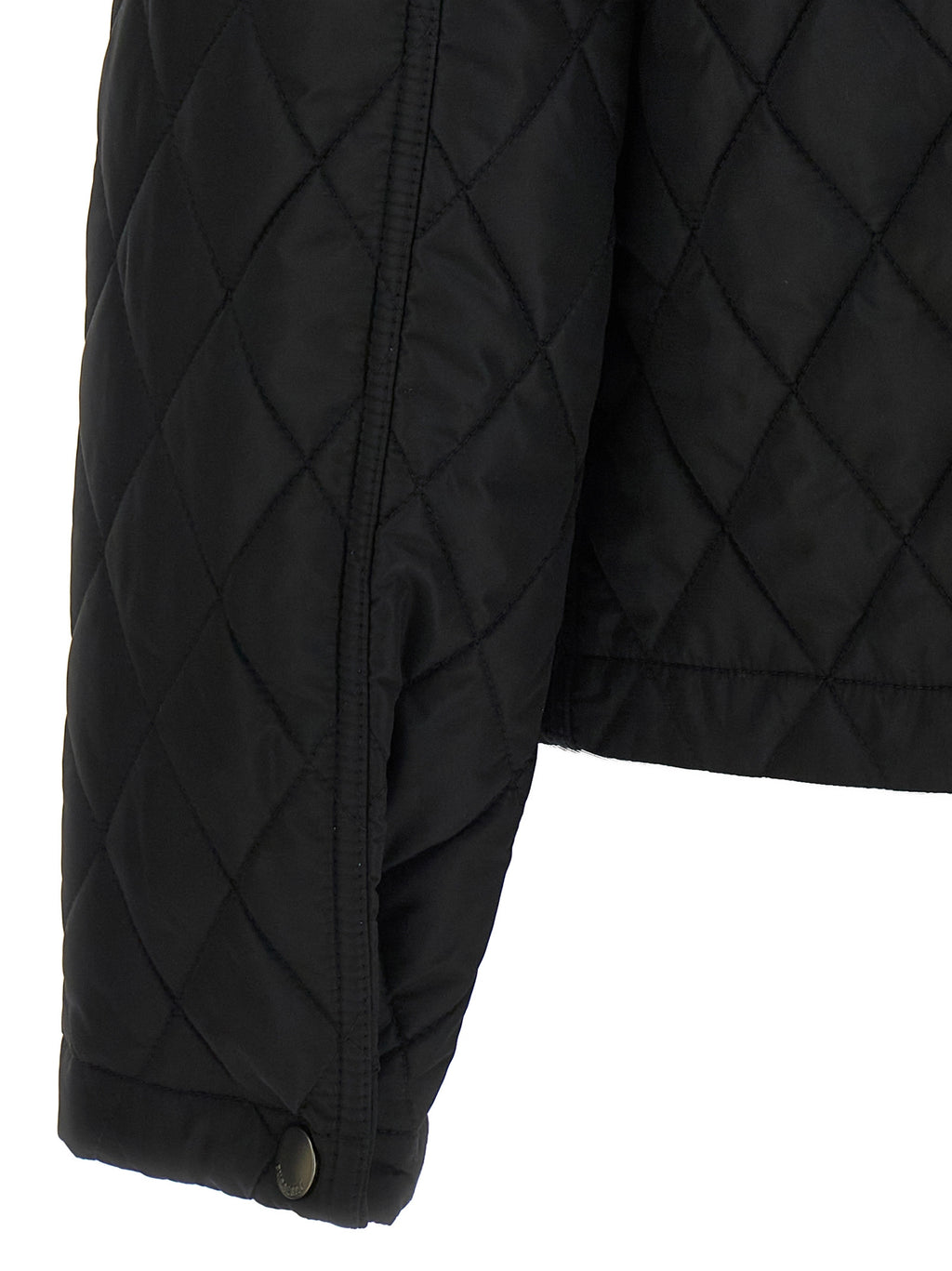 Burberry Black Polyamide Full-Length Jacket