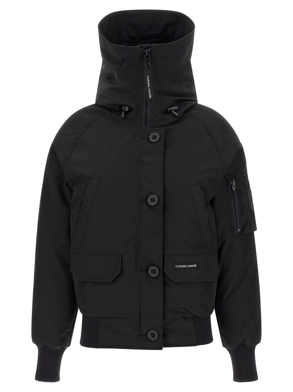 Canada Goose Black Polyester Bomber
