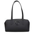 Karl Lagerfeld Black Leather Shoulder Bag