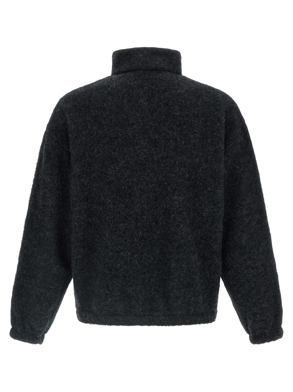 Jil Sander Gray Wool Sweatshirt