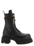 Rick Owens Black Calfskin Chelsea Boots