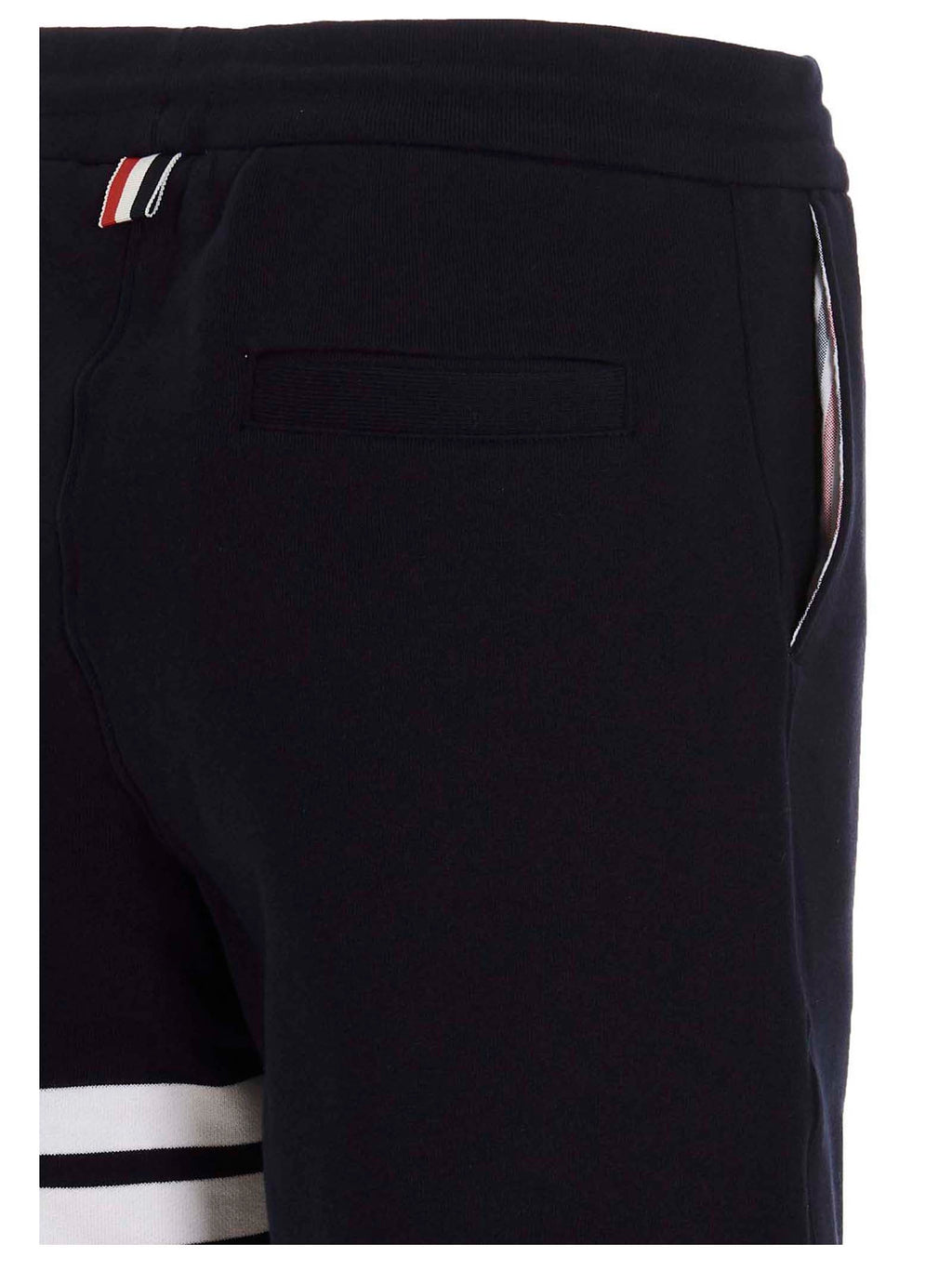 Thom Browne Blue Cotton Bermuda Shorts