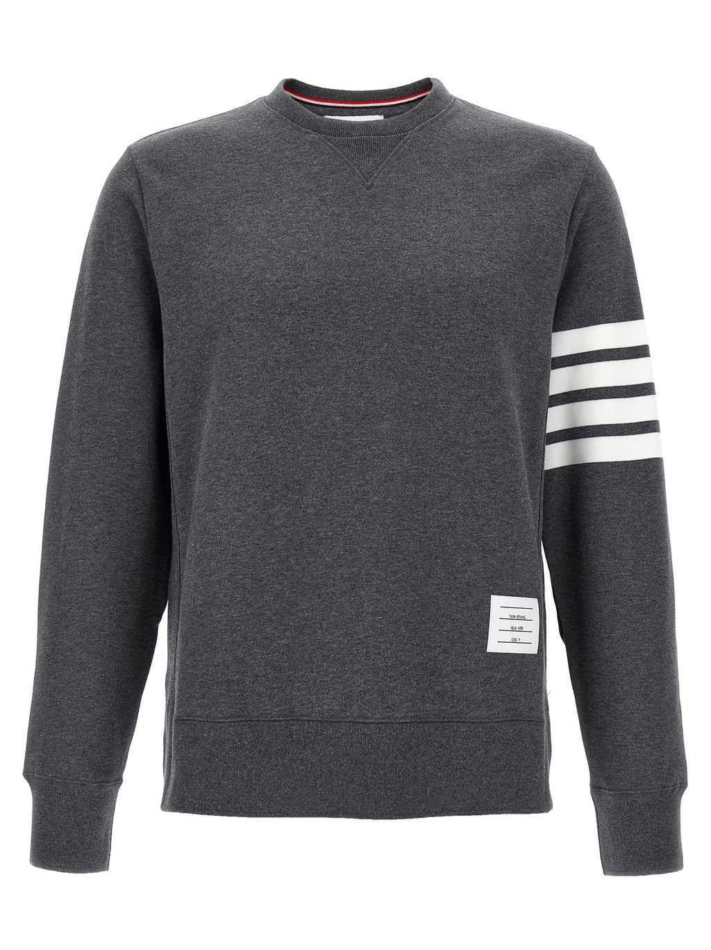 Thom Browne Gray Cotton Sweatshirt