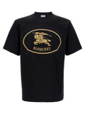 Burberry Black Cotton T-Shirt