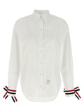 Thom Browne White Cotton Blouse
