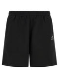 Balenciaga Black Cotton Bermuda Shorts