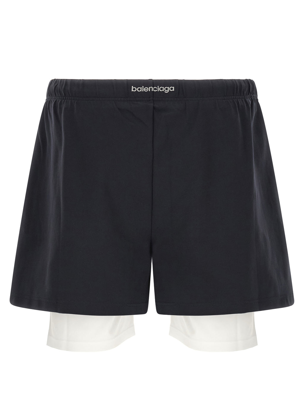 Balenciaga Bicolor Polyamide Bermuda Shorts