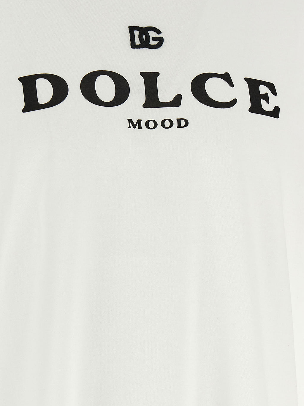Dolce & Gabbana White Cotton T-Shirt