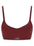 Balenciaga Bordeaux Polyamide Sport Bra