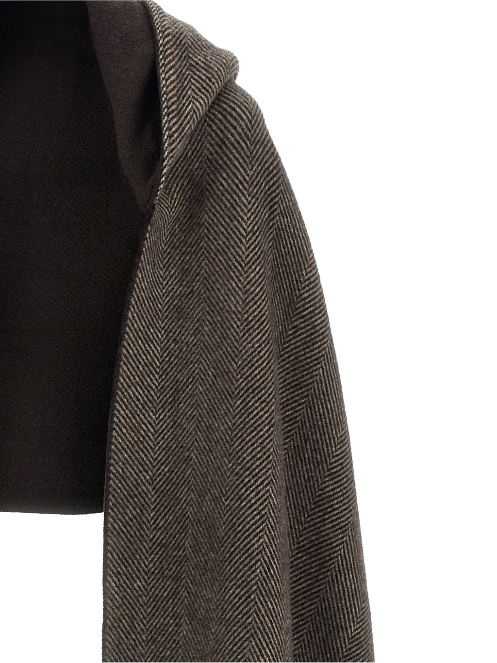 Brunello Cucinelli Brown Cashmere Scarf
