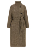 Brunello Cucinelli Brown Virgin Wool Coat