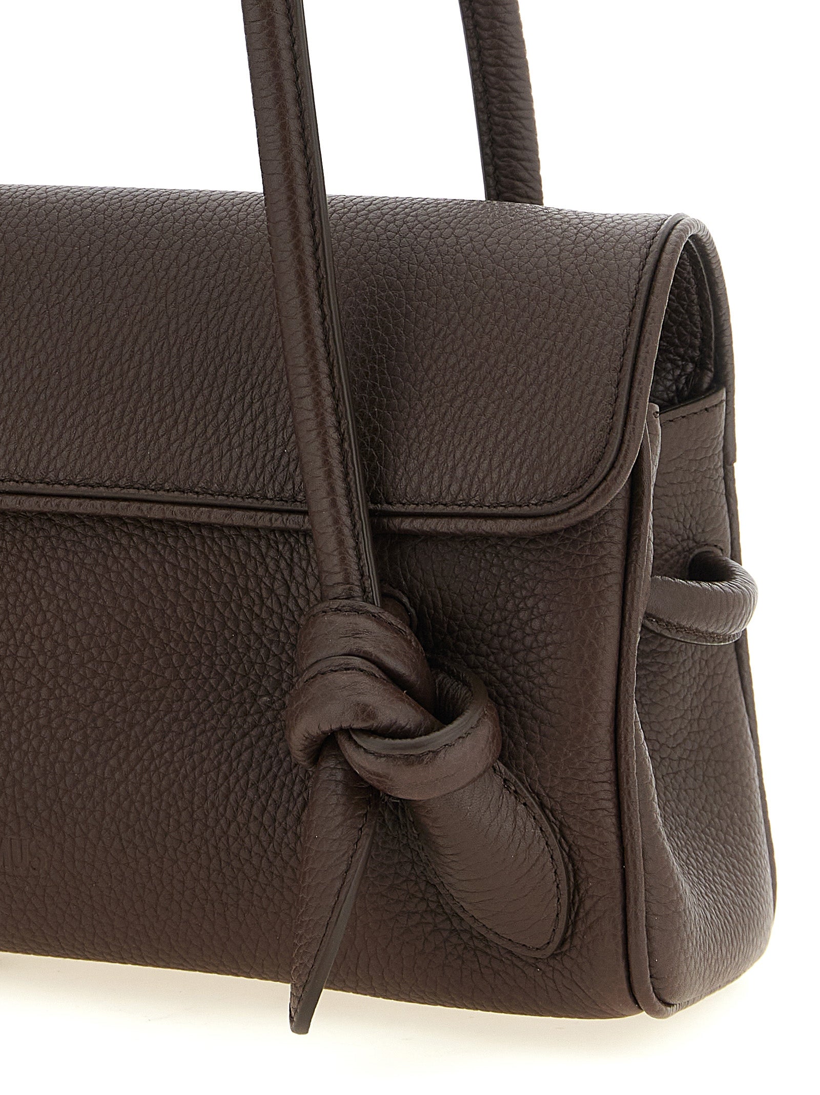 Jacquemus Brown Calfskin Shoulder Bag