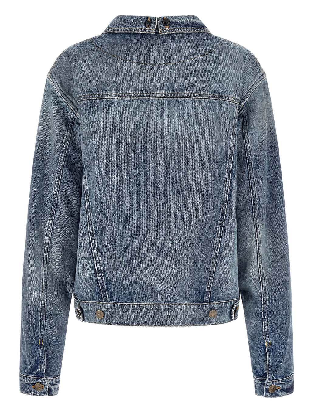 Maison Margiela Blue Cotton Denim Jacket