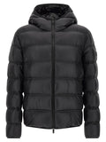 Moncler Black Polyamide Full-Length Jacket