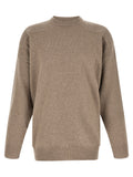 Jil Sander Beige Wool Cardigan