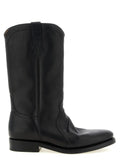 Jil Sander Black Calfskin Over The Knee