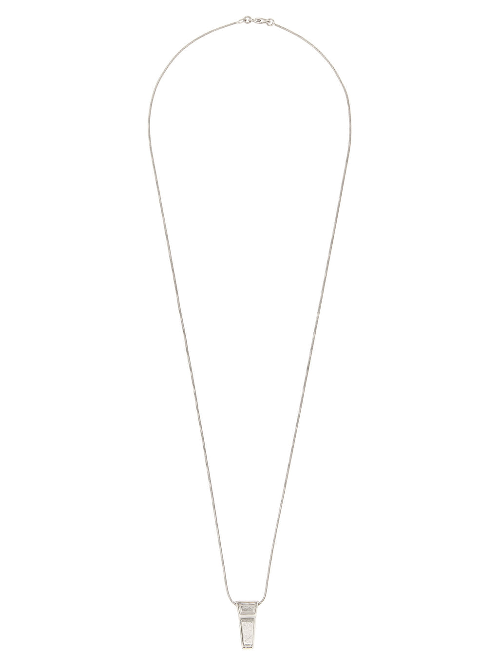 Rick Owens Silver Brass Necklace