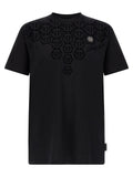 Philipp Plein Black Cotton T-Shirt