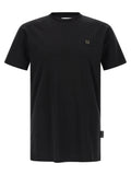 Philipp Plein Black Cotton T-Shirt