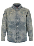 Diesel Blue Cotton Blouse