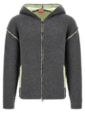 Diesel Gray Wool Sweatshirt