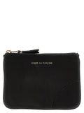 Comme Des Garçons Black Calfskin Cardholder
