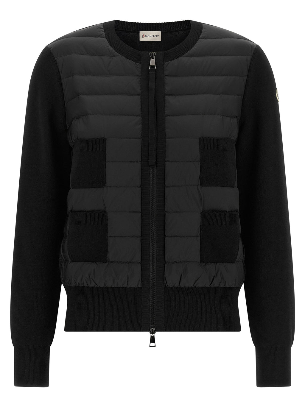 Moncler Black Polyamide Cardigan