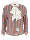 Thom Browne Multicolor Silk Blouse