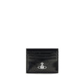 Vivienne Westwood Black Calf Leather Bos Taurus Wallet