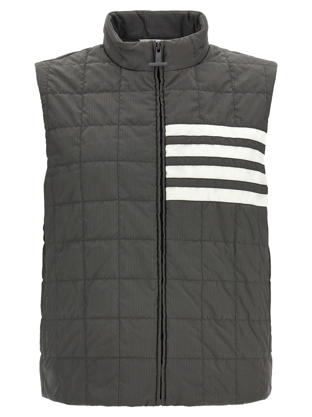 Thom Browne Gray Polyamide Sleeveless Jacket
