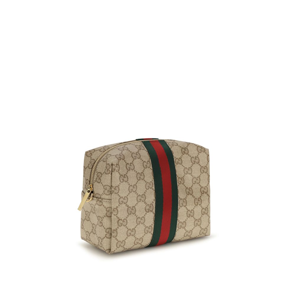 Gucci Beige Fabric Shoulder Bag