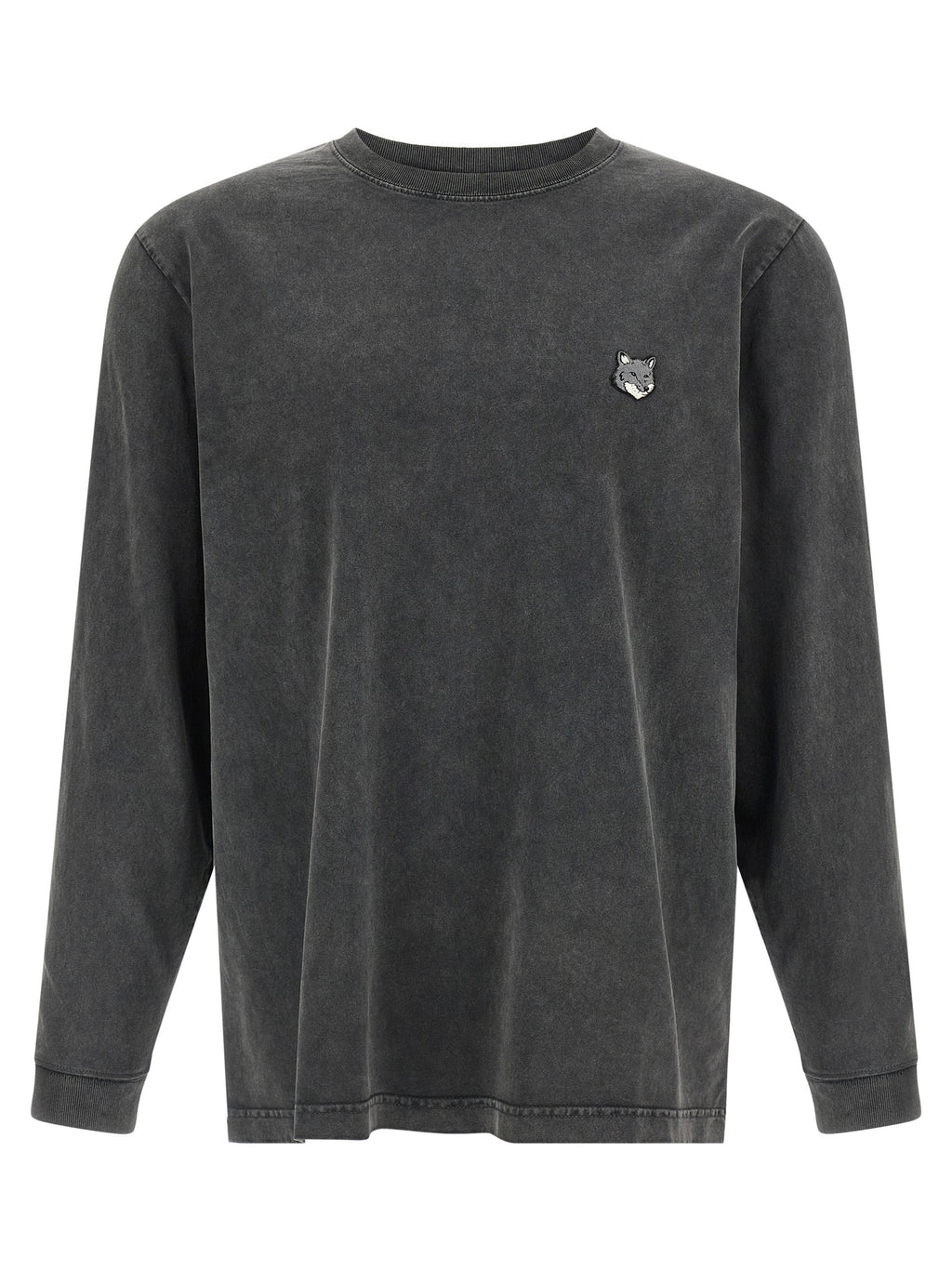 Maison Kitsuné Black Organic Cotton T-Shirt