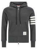 Thom Browne Gray Cotton Sweatshirt