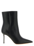 Aquazzura Black Calfskin Ankle Boots