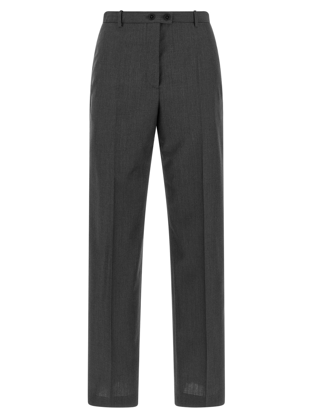 Jil Sander Gray Wool Dress Pants