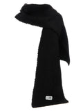 MM6 Maison Margiela Black Marabou Scarf
