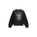 Ganni Gray Cotton Sweatshirt