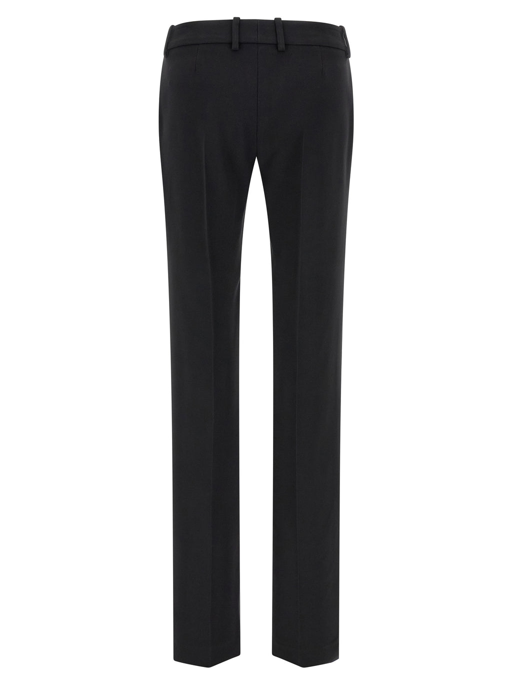 Ermanno Scervino Black Viscose Dress Pants